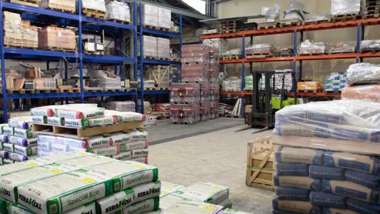 La venta de insumos para la construcción cayó 1,8% en julio