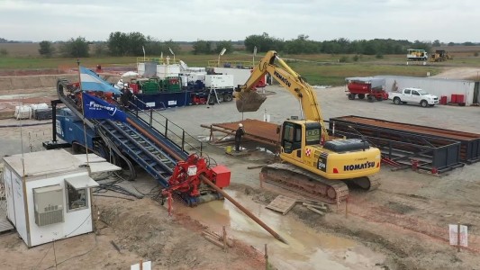 Comenzó la perforación para que el gasoducto cruce la laguna Setúbal