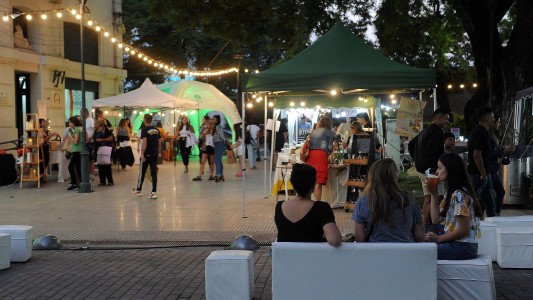 Expo Capital Activa: emprendimientos y gastronomía en la plazoleta Blandengues