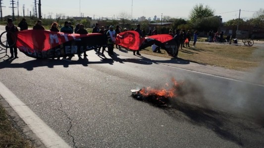 Cortan Circunvalación a la altura de calle Mendoza