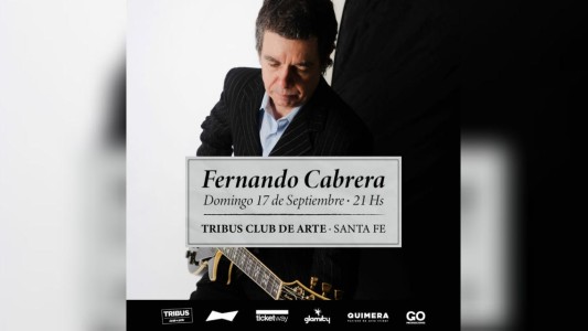 Llega Fernando Cabrera al escenario de Tribus Club de Arte