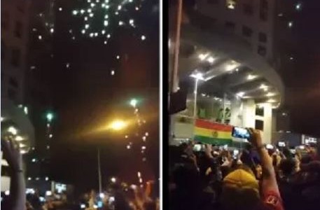 En La Paz no dejaron dormir a la Selección Argentina