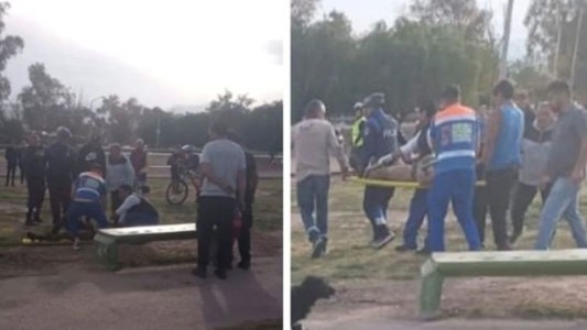 Un adolescente en grave estado tras recibir una descarga eléctrica en una plaza en Mendoza