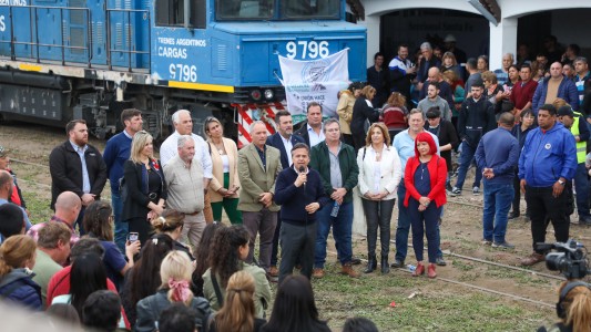 Se realizaron las pruebas de vías del tren Santa Fe - Laguna Paiva