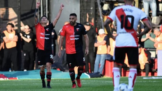 Colón empató con River en un atrapante partido en Santa Fe