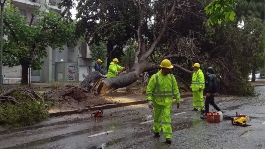 Llovió más de 65 milímetros y se monitorea la situación en toda la ciudad