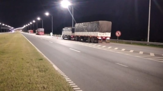 Detectaron excesos de cargas por más de 100 toneladas en la autopista Rosario-Santa Fe