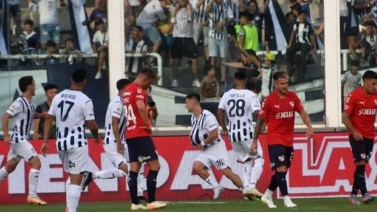 Independiente perdió con Talleres