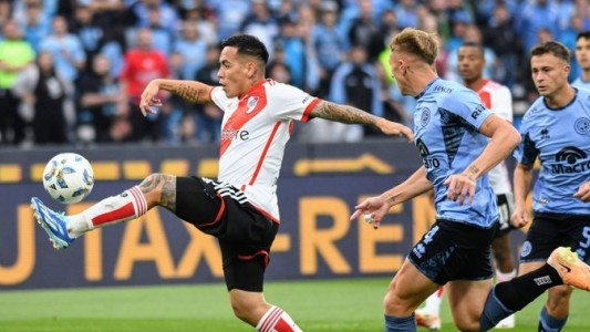 River se lo ganó en la última pelota a Belgrano