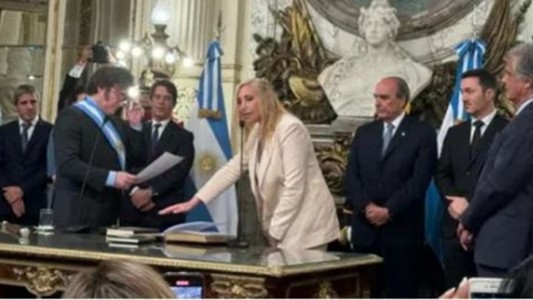 Karina Milei juró como secretaria general de la Presidencia