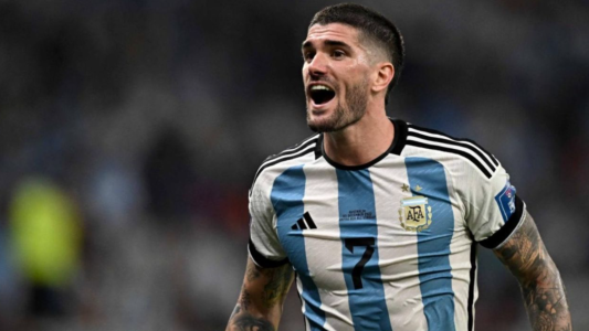 Rodrigo De Paul sorprendió jugando un "picado" en Tigre