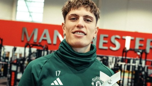 Alejandro Garnacho es el jugador del mes en Manchester United