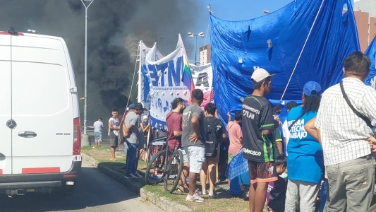 Corte tránsito en macrocentro santafesino hasta cerca del mediodía