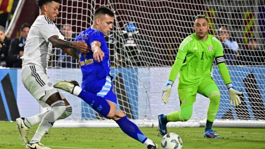 La Selección Argentina cerró la gira con victoria ante Costa Rica