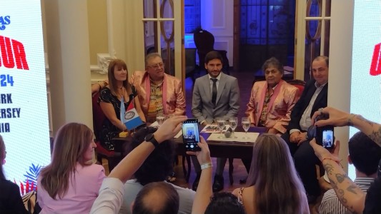 Los Palmeras presentaron el "USA Tour 2024" con cobertura especial de Telefe Santa Fe
