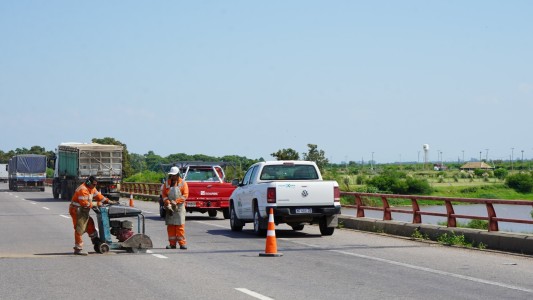 Los trabajos en el puente de la Autopista seguirán en horario nocturno