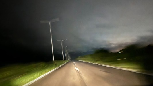 Circunvalación Oeste: un lugar que se transforma peligroso por la falta de luz