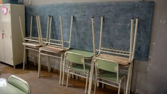 El impacto del paro en las escuelas de la ciudad de Santa Fe