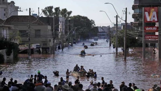 Las inundaciones en el sur de Brasil no tendrán influencia en Santa Fe