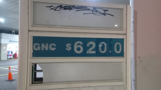 Aumentó el GNC en Santa Fe y el metro cúbico llegó a los $620