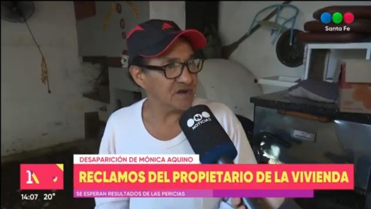 Caso Mónica Aquino: el reclamo del dueño de la casa allanada