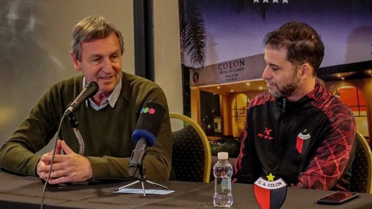 Colón presentó a De Paoli como entrenador: “es de los mejores planteles del fútbol argentino”