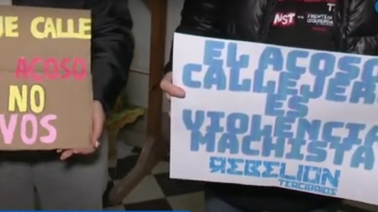 Carteleada contra el acoso callejero en Santa Fe