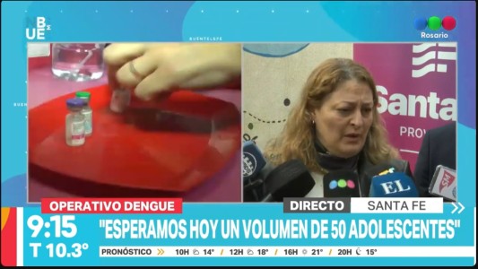 Vacunación contra el dengue: cuál es el primer barrio de Santa Fe donde comenzó el operativo