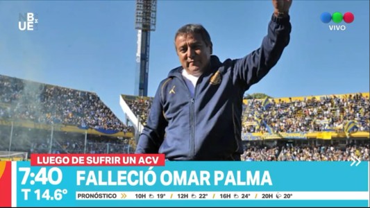 Tristeza en el fútbol: a los 66 años falleció Omar Palma