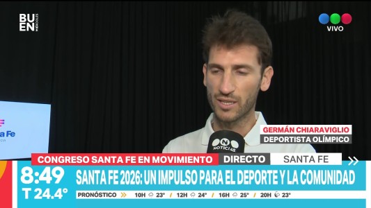 Germán Chiaraviglio participó del Congreso “Santa Fe en Movimiento”