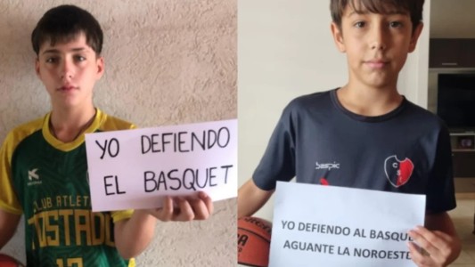 Tostado se movilizó en favor de la Asociación Noroestede Básquet