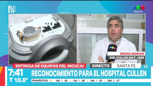 El INCUCAI entregó equipamiento para transplantes renales al hospital Cullen