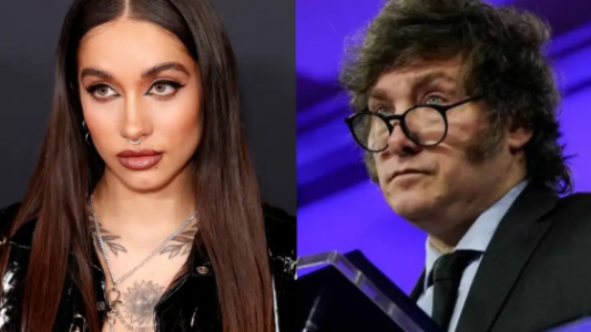 Milei volvió a criticar a María Becerra y le asignó un particular apodo