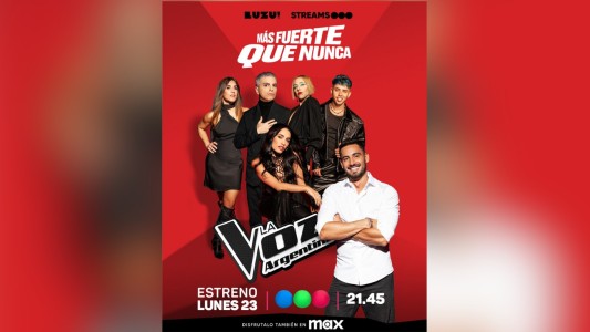 No te pierdas La Voz Argentina desde este lunes 23 de junio por Telefe