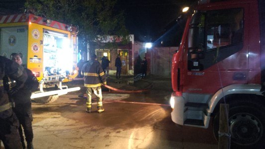 Incendio fatal en la ciudad: murió un hombre de 88 años
