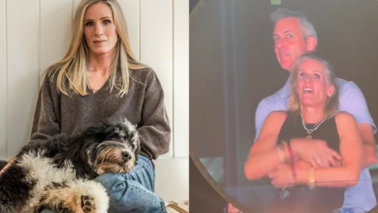 "Fui decidida a pasar una noche estupenda", dijo la mujer captada por la Kiss Cam de Coldplay