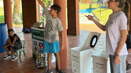 Se recuperaron más de 2.100 kilos de residuos reciclables en las ECOlonias