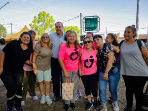 Inauguraron la puesta en valor la Plaza Islas Baleares en Santa Rita II