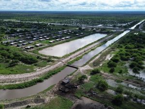 En cuatro meses llovió más de lo que suele precipitar durante un año normal