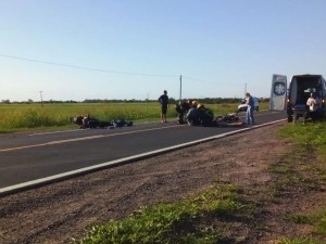 Accidente fatal en la ruta 10 entre Nuevo Torino y Pilar: murió un motociclista