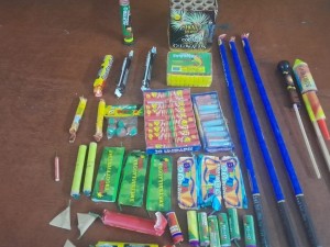 Operativo nocturno: decomisan pirotecnia en inmediaciones del Parque Federal