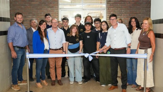 Se inauguraron obras en la Escuela Nicolás Avellaneda de Santa Fe