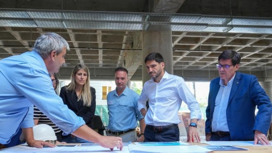 Las obras en el Instituto Superior N° 8 “Almirante Brown” llevan un avance del 28%