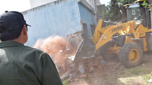 Fueron derrumbados 100 búnkers dedicados a la venta de droga en la provincia