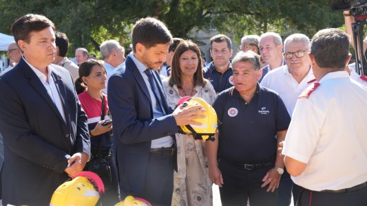 "Es un orgullo tener a los bomberos voluntarios más preparados de la República Argentina”