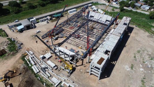 Juegos Suramericanos: el nuevo Microestadio del CARD presenta un avance del 30%