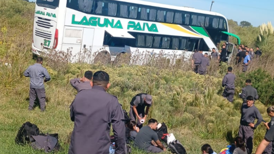 Fuerte accidente en la autopista Rosario - Santa Fe