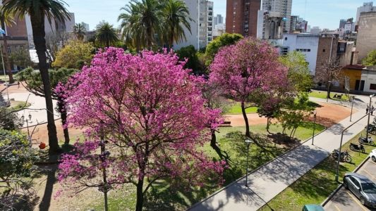El fin de semana comineza con sol sobre la ciudad de Santa Fe