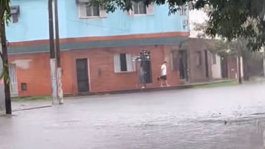 Lluvia y complicaciones: en algunos lugares de la ciudad cayeron más de 100 milímetros