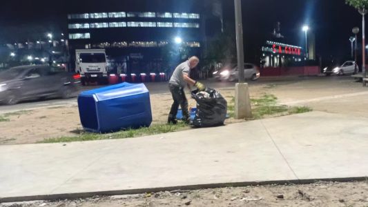 Se recolectaron más de 2.200 kilos de residuos en los eventos deportivos del fin de semana